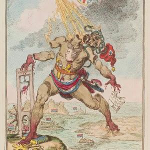 'Destruction of the French collossus' Greetings Card Clearance Cheap Online