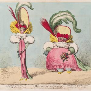 'Following the fashion' Greetings Card Sale For Nice