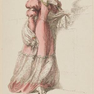 'Evening Full Dress', September 1828 Greetings Card Reliable For Sale