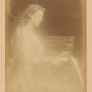 'Elaine' (May Prinsep) Greetings Card Cheap Low Pice