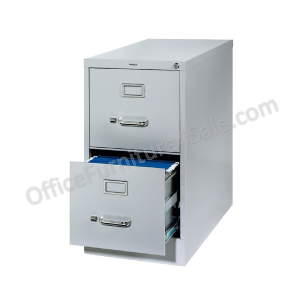 (Scratch & Dent) Realspace PRO Outlet 26 1/2''D Vertical Letter-Size File Cabinet, 2-Drawer, Light Gray Deals Cheap Online