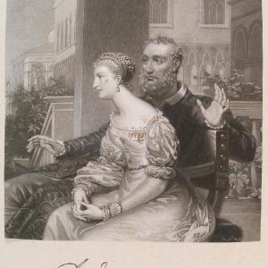 'Desdemona' Greetings Card Cheap Sale Best Wholesale