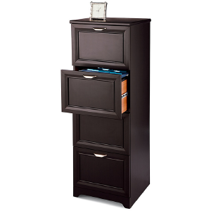 Realspace Outlet Magellan 19"D 4-Drawer Vertical File Cabinet, Espresso Outlet With Paypal Order