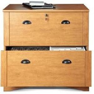 (Scratch & Dent) Realspace Outlet Dawson 2-Drawer Lateral File Cabinet, 29"H x 30 1/2"W x 21 3/4"D, Canyon Maple Best Wholesale Cheap Pice