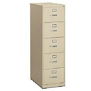 HON 310 Outlet Series 5-Drawer Letter File, Putty Where To Buy Low Pice