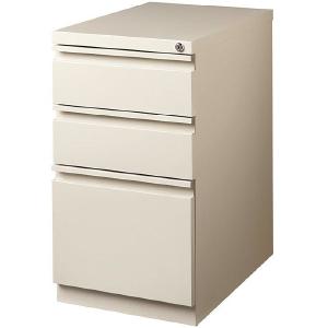 (Scratch & Dent) Realspace PRO Mobile Pedestal File, 27 3/4"H x 15"W x 22 7/8"D, 30% Recycled, Putty Authentic For Sale