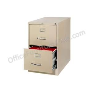 Realspace PRO Outlet 26 1/2"D Vertical Legal-Size File Cabinet, 2 Drawers, Putty, Scratch & Dent Outlet Amazing Pice