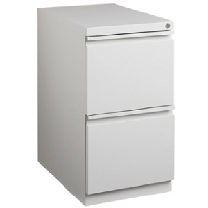 (Scratch & Dent) WorkPro 20"D 2-Drawer Vertical Mobile Pedestal File Cabinet, Light Gray Buy Cheap Reliable