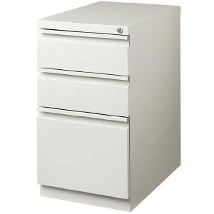 (Scratch & Dent) Realspace PRO Mobile Pedestal File, 27 3/4"H x 15"W x 22 7/8"D, 30% Recycled, Light Gray Free Shipping Inexpensive