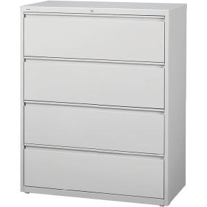 (Scratch & Dent) Realspace PRO Steel Lateral File, 4-Drawer, 52 1/2"H x 42"W x 18 5/8"D, Light Gray Fashion Style Online