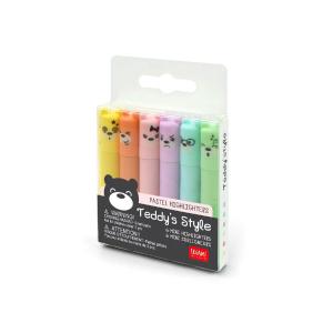 Teddy's Style Mini Pastel Highlighters by Legami Genuine Online