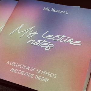 My Lecture Notes by Julio Montoro Collections Cheap Online