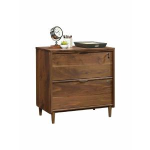 (Scratch & Dent) Sauder Outlet Clifford Place 29-1/2"W Lateral 2-Drawer File Cabinet, Grand Walnut Cheap Low Cost