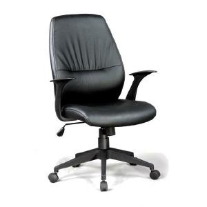Empresario Black Bonded Leather Executive Chair Discount Online Online