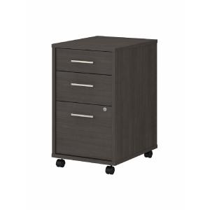 (Scratch & Dent) kathy ireland Office by Bush Method 20"D Vertical 3-Drawer Mobile File Cabinet, Storm Gray Free Shipping High Quality