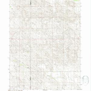 1986 Cody Lake, NE - Nebraska - USGS Topographic Map v2 Looking For For Sale