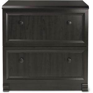 (Scratch and Dent) Realspace Outlet Broadstreet 30"W 2-Drawer Lateral File Cabinet, Walnut Cheap With Paypal