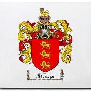 Strapps Family Shield / Coat Of Arms Mouse Pad Where To Buy Low Pice