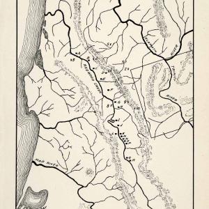 1912 Lithograph Map Chilula Territory Native American Redwood Creek Mad XGAA2 Good Selling Online