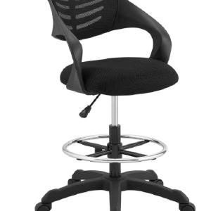 Thrive Mesh Drafting Chair in Black EJ746 Nicekicks Cheap Online