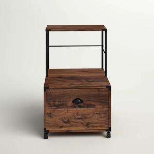 Orman 18.5'' Wide 1 -Drawer Mobile Vertical Filing Cabinet Cheap Sale 2025 New