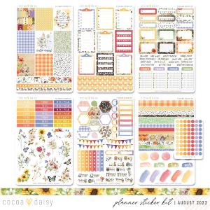 Quiet Meadow Planner Sticker Kit August 2023 Outlet Best Seller