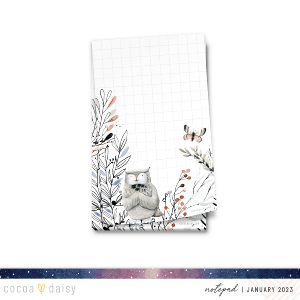 Nordic Skies Notepad  January 2023 Clearance Online