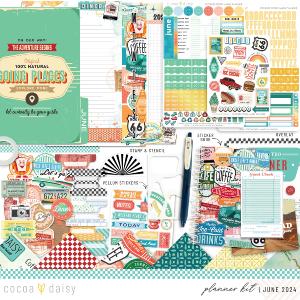 Let's Go Planner Kit - Choose your insert or notebook June 2024 Clearance Big Sale