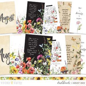 Quiet Meadow Day Planner Dashboards  August 2023 View For Sale