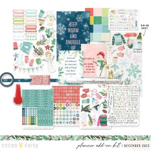 Frost & Frolic Planner Add On December 2022 Shipping Outlet Store Online