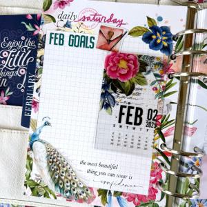 Penelope Clear Calendar Card - February 2025 Cheap New Arrival