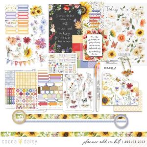 Quiet Meadow Planner Add On August 2023 Wholesale Pice