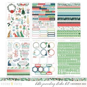 Frost & Frolic Bible Journaling Sticker Kit December 2022 100% Original Online