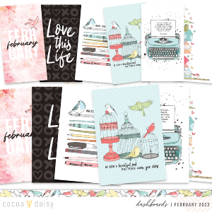 Paperie Day Planner Dashboards  February 2023 Discount Pay With Paypal
