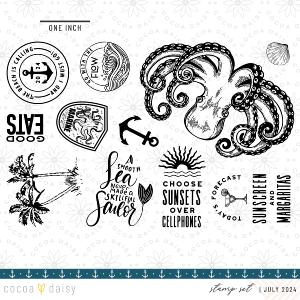 Into The Blue Stamp Set July 2024 Discount Many Kinds Of
