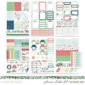 Frost & Frolic Planner Sticker Kit December 2022 Cheap Official