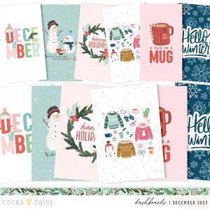 Frost & Frolic Day Planner Dashboards  December 2022 Sale Top Quality