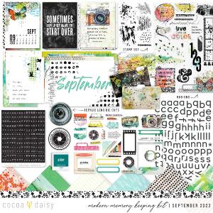 Daily Journal Modern Memory Keeping Kit September 2023 Buy Cheap Fashion Style