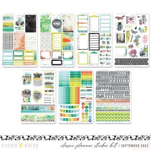 Daily Journal Classic Sticker Kit September 2023 Pay With Paypal