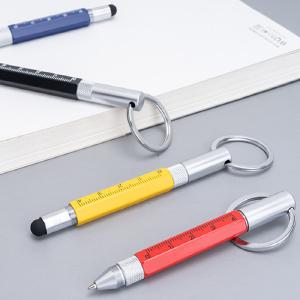 Portable Multifunction Tool Ballpoint Pen, with Ruler, Spirit Level, Screwdriver, Capacitive Stylus Outlet Online Shop