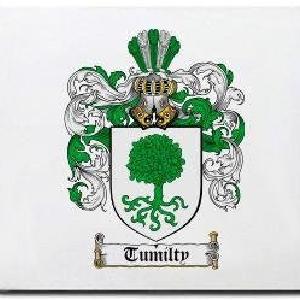 Tumilty Family Shield / Coat Of Arms Mouse Pad Free Shipping Big Discount