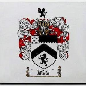 Divis Family Shield / Coat Of Arms Mouse Pad 2025 Online