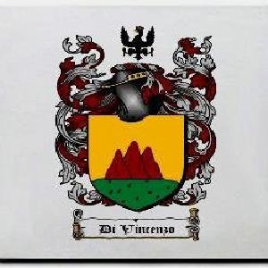 Divincenzo Family Shield / Coat Of Arms Mouse Pad Clearance Pirce Sale