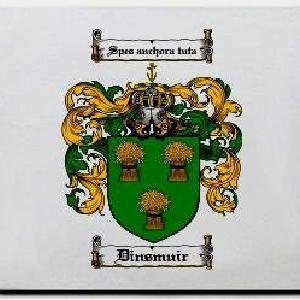 Dinsmuir Family Shield / Coat Of Arms Mouse Pad Sale Geniue Stockist
