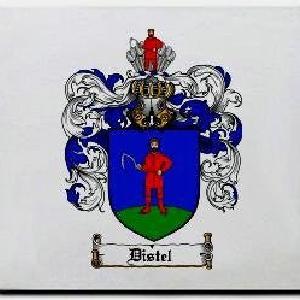 Distel Family Shield / Coat Of Arms Mouse Pad Outlet 2025 Unisex