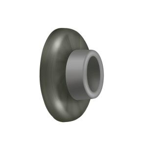 Deltana WB250U15A Wall Mount Concave Flush Bumper, 2-1/2"-Dia, Antique Nickel Clearance Hot Sale