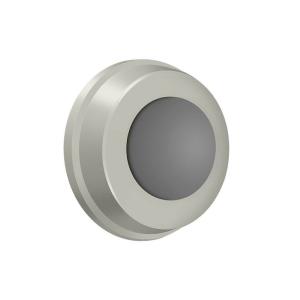 Deltana WB100U15 Flush Bumper, 1"-Dia, Brushed Nickel Cheap With Paypal
