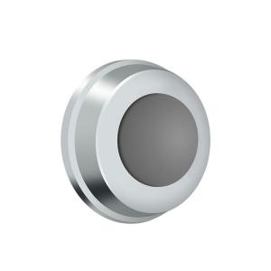 Deltana WB100U26 Flush Bumper, 1"-Dia, Polished Chrome Sale Low Shipping Fee