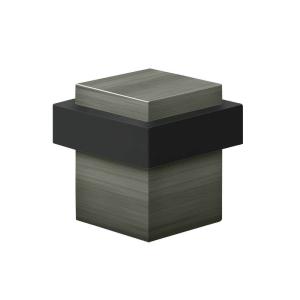 Deltana UFBS138U15A Square Universal Floor Bumper, Antique Nickel Online For Sale