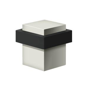 Deltana UFBS138U14 Square Universal Floor Bumper, Polished Nickel Outlet Manchester